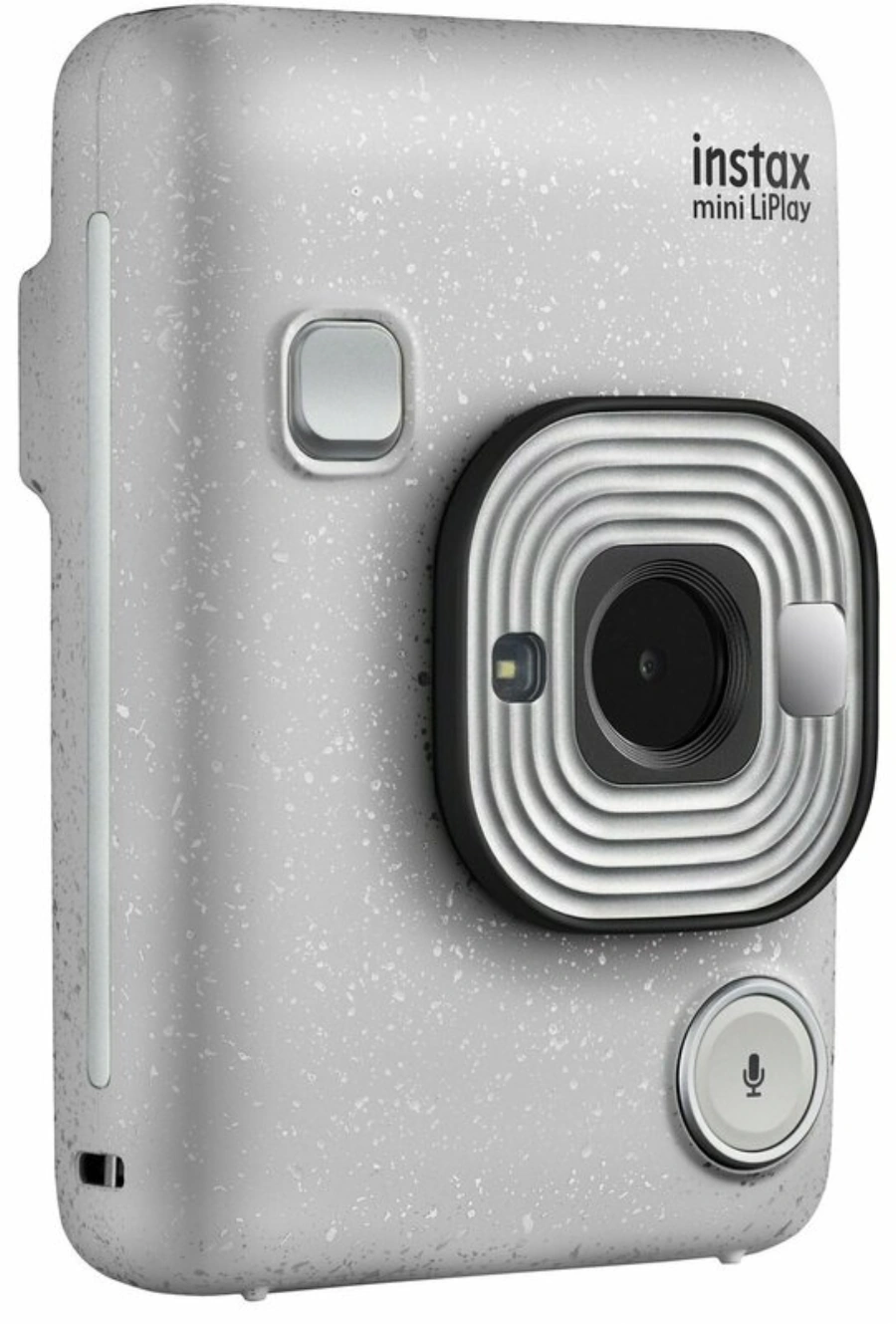 Фотокамера миттєвого друку Fujifilm Instax Mini LiPlay - Stone White (16631758)