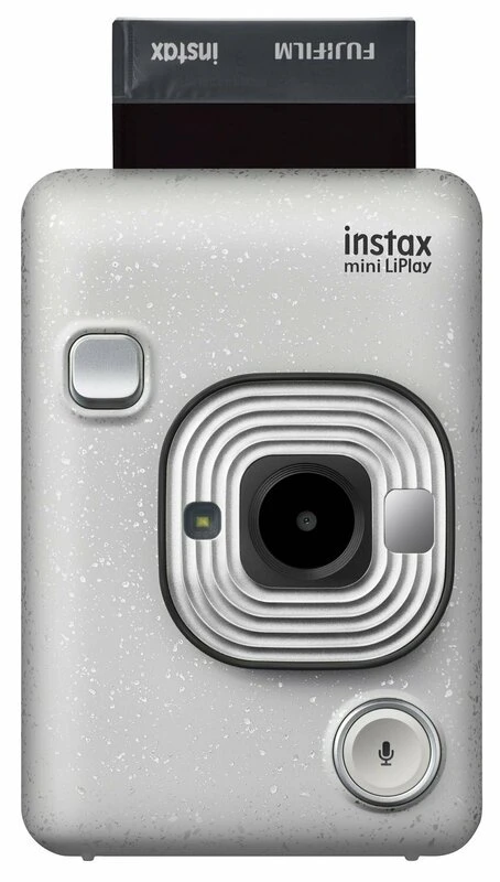 Фотокамера миттєвого друку Fujifilm Instax Mini LiPlay - Stone White (16631758)