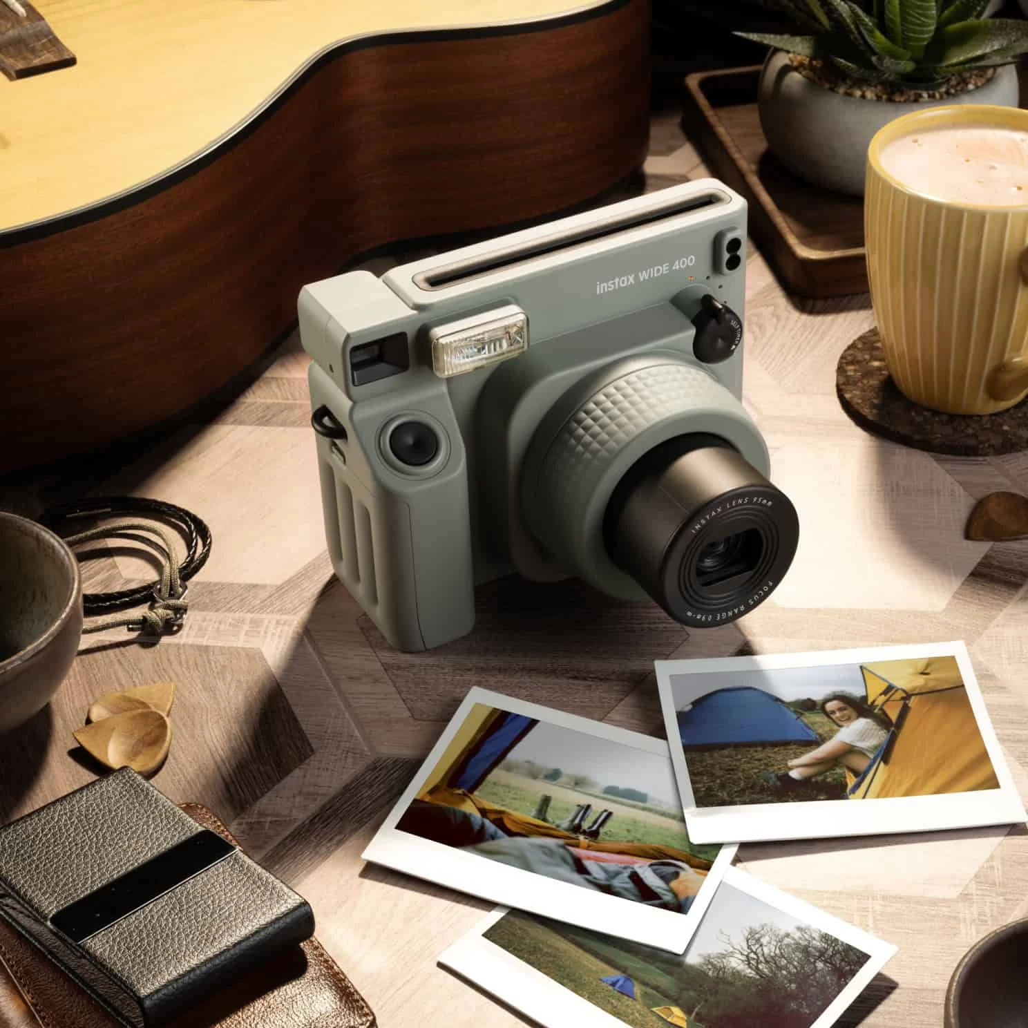 Фотокамера миттєвого друку Fujifilm Instax Wide 400 - Green (16824123)