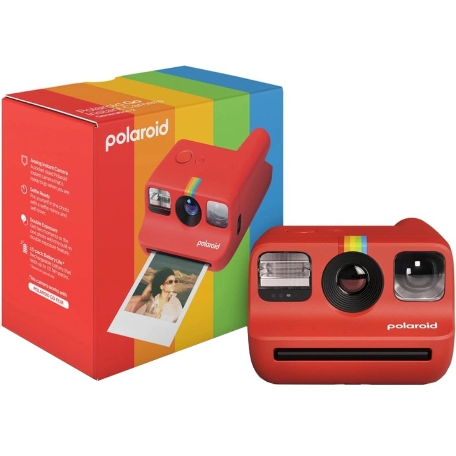 Фотокамера миттєвого друку Polaroid Go Gen 2 - Red (9098)