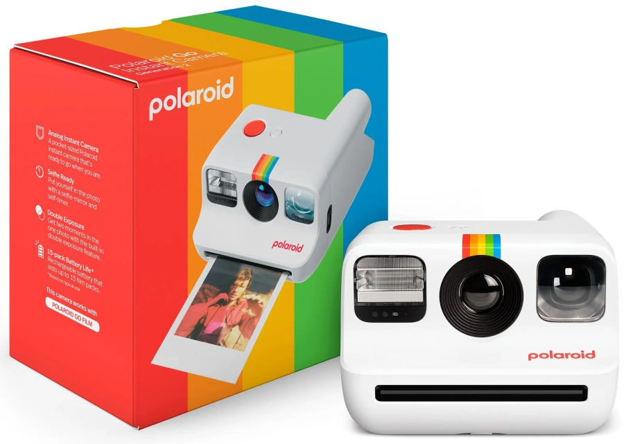 Фотокамера миттєвого друку Polaroid Go Gen 2 - White (9097)