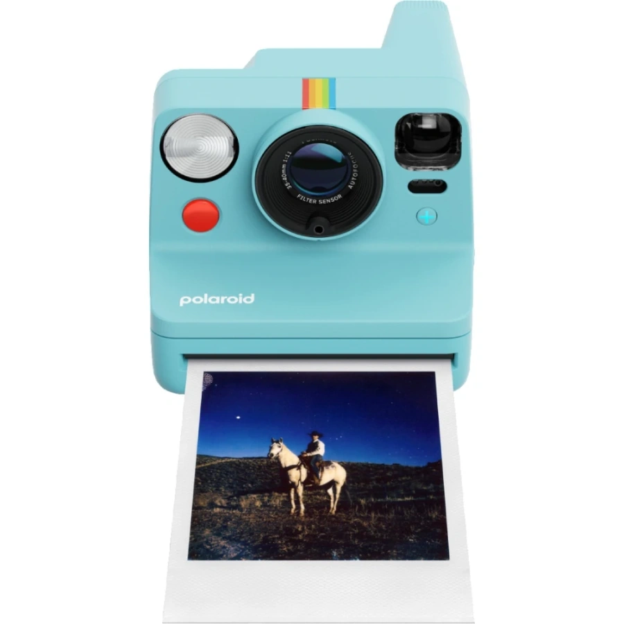 Фотокамера миттєвого друку Polaroid Now+ Gen 3 - Arctic Blue (009163)