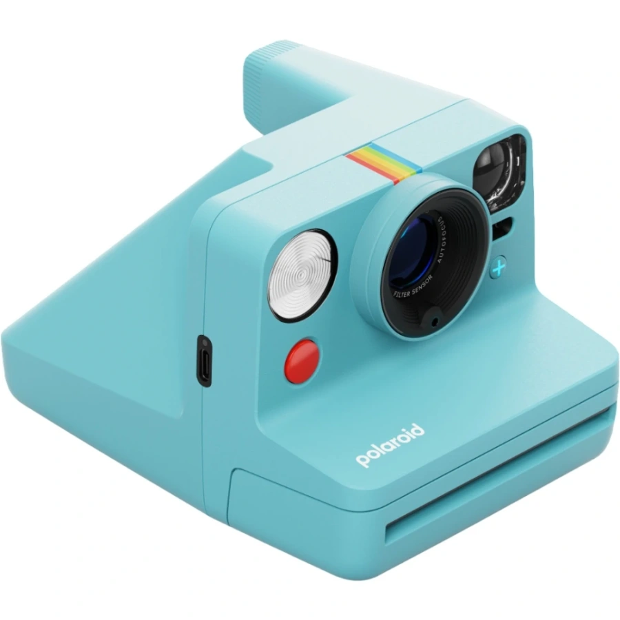Фотокамера миттєвого друку Polaroid Now+ Gen 3 - Arctic Blue (009163)