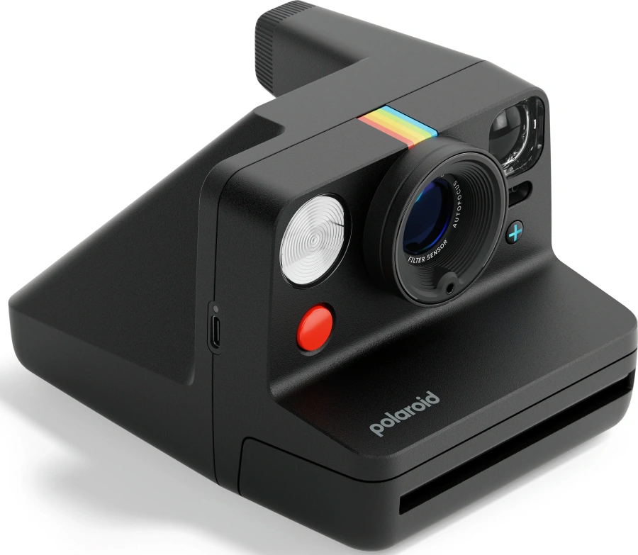 Фотокамера миттєвого друку Polaroid Now+ Gen 3 - Black (009160)