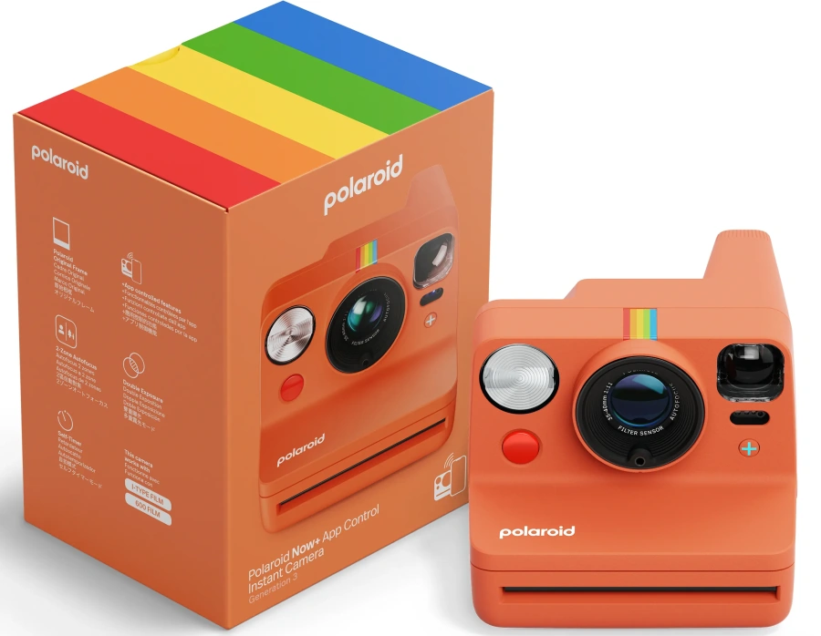 Фотокамера миттєвого друку Polaroid Now+ Gen 3 - Coral (009162)