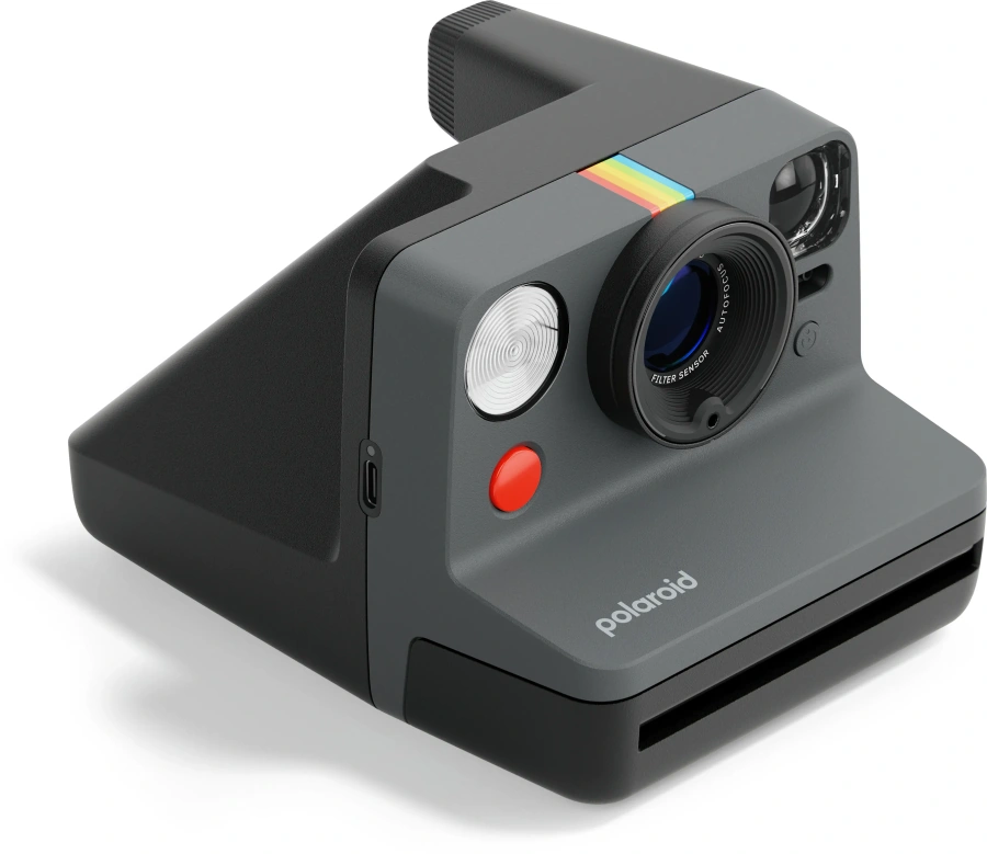 Фотокамера миттєвого друку Polaroid Now Gen 3 E-box - Black (006560)