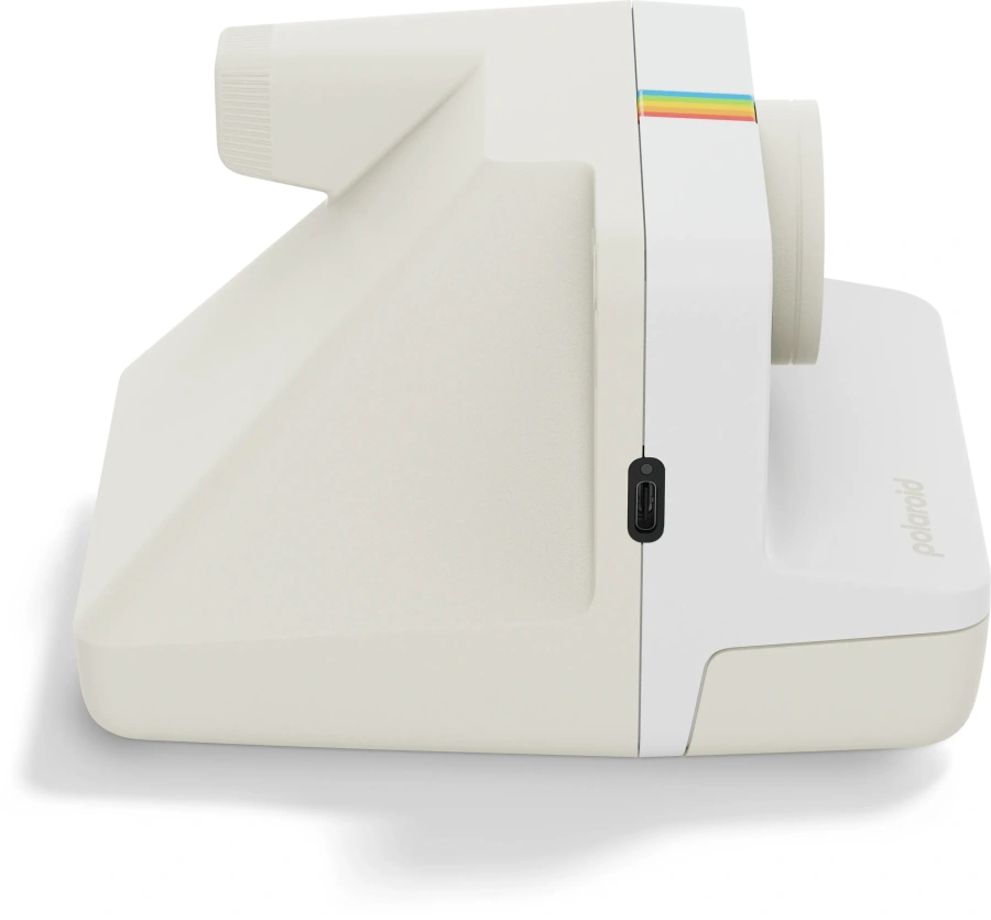 Фотокамера миттєвого друку Polaroid Now Gen 3 E-box - Pebble White (006561)
