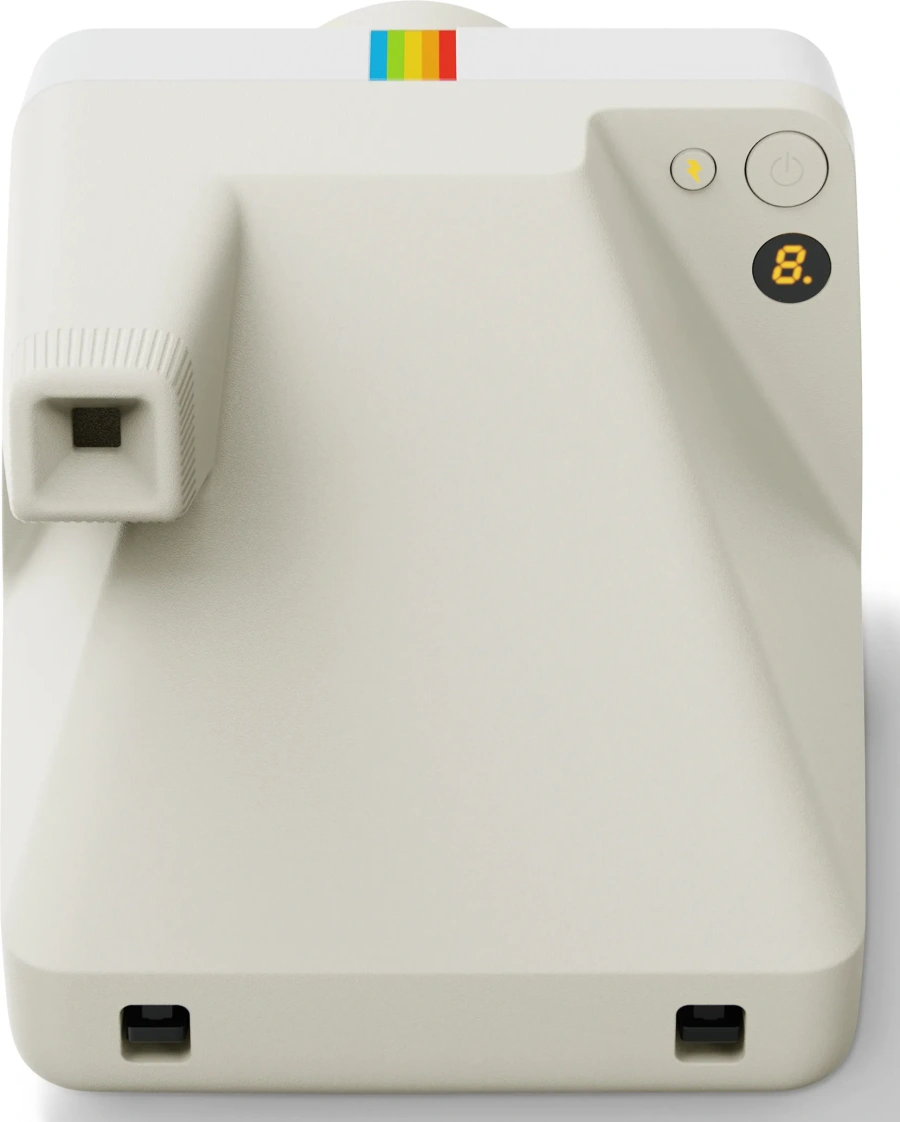 Фотокамера миттєвого друку Polaroid Now Gen 3 - Pebble White (009155)
