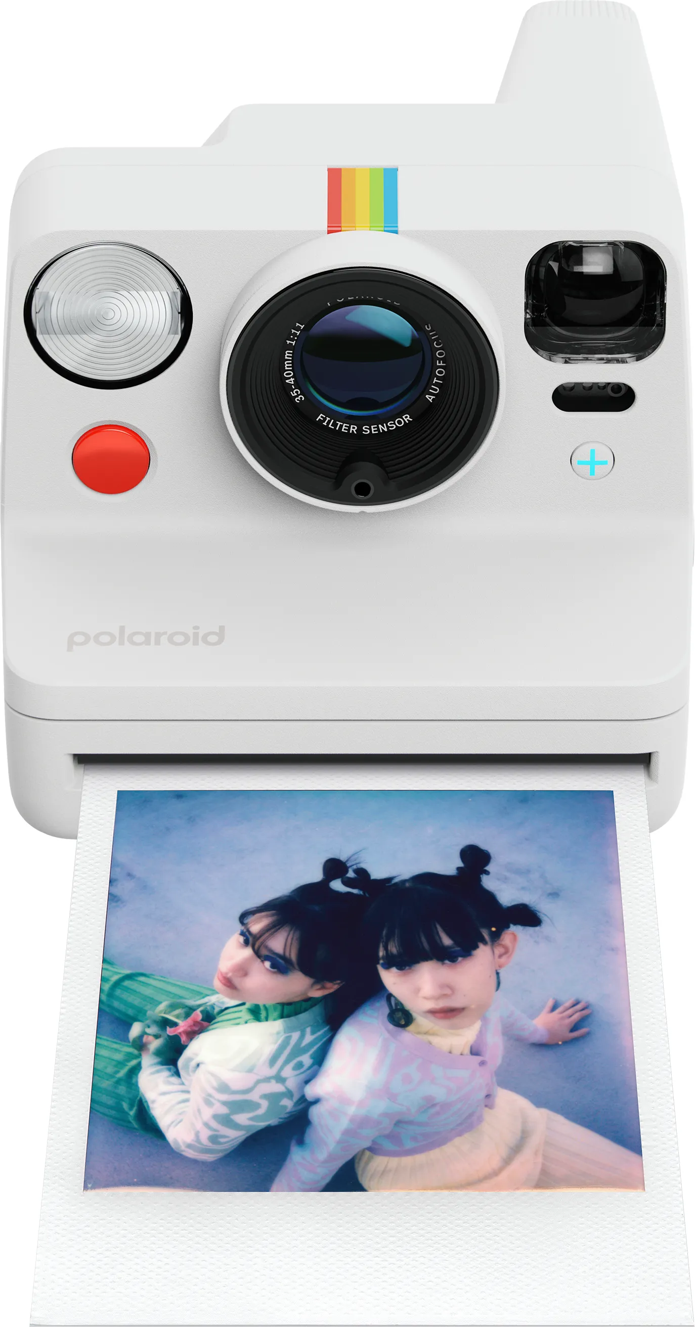 Фотокамера миттєвого друку Polaroid Now+ Gen 3 - White (009161)