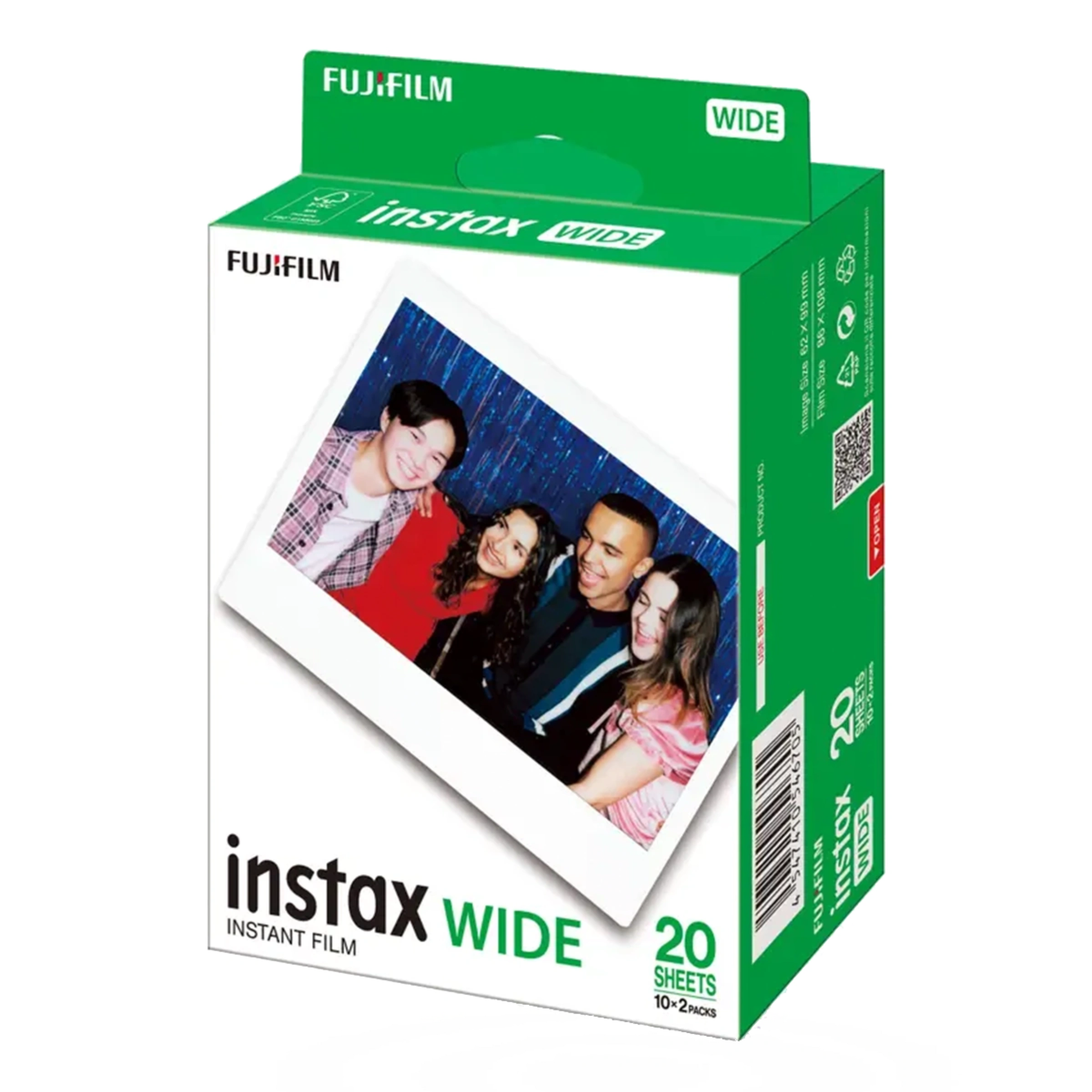Фотопленка Fujifilm Instax WIDE Color Film 10x2 [20 кадров] (16385995)