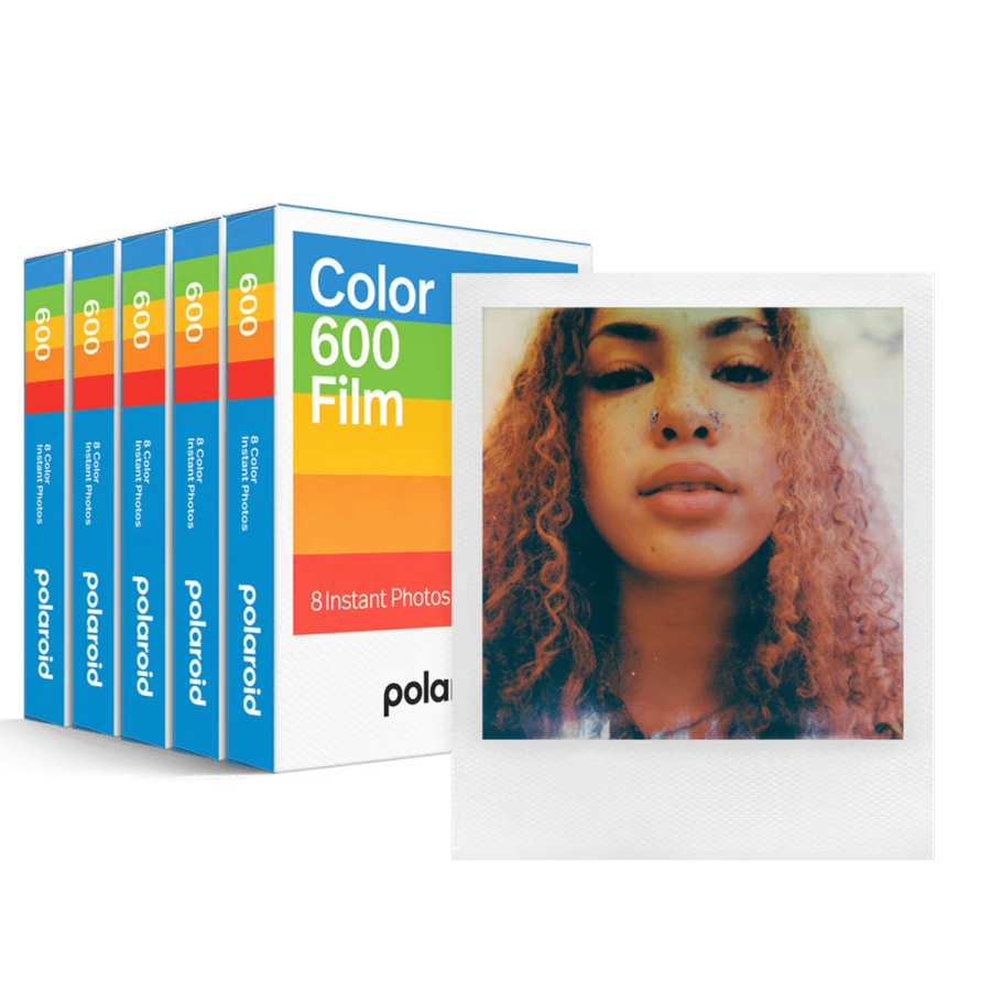 Фотоплівка Polaroid Color 600 Film Five Pack [40 кадрів] (6013)
