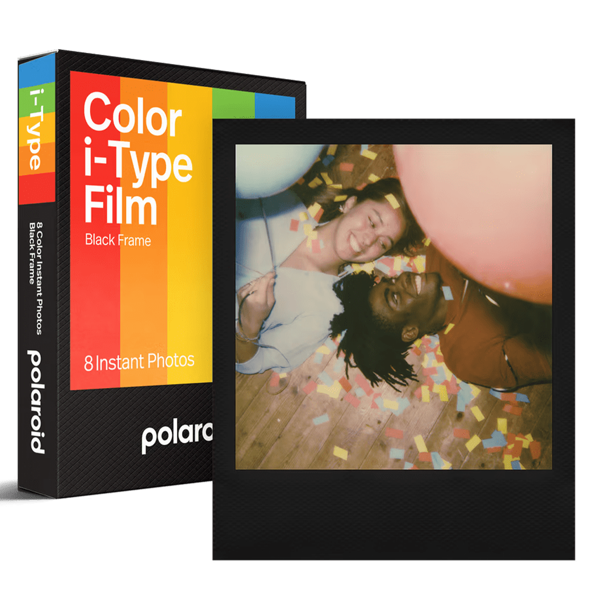 Фотоплівка Polaroid Color i-Type Black Frame Film [8 кадрів] (6019)