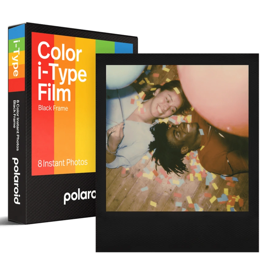 Фотоплівка Polaroid Color i-Type Black Frame Film [8 кадрів] (6019)