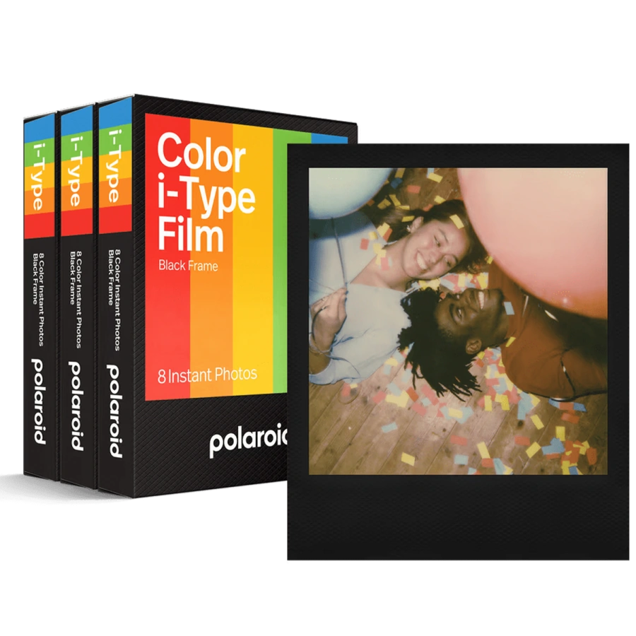 Фотоплівка Polaroid Color i-Type Black Frame Film Triple Pack [24 кадри] (6019-2X)