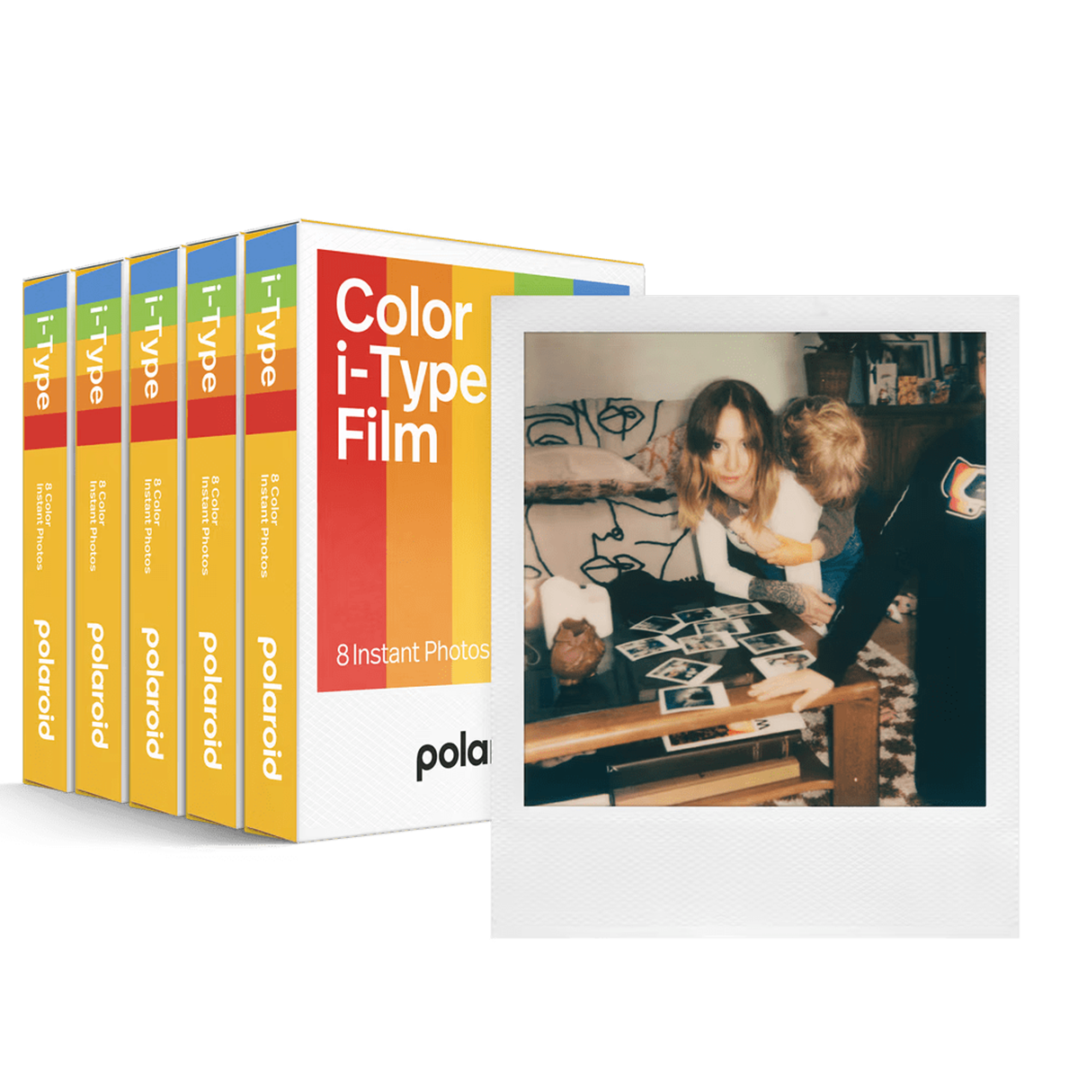 Фотоплівка Polaroid Color i-Type Film Five Pack [40 кадрів] (6010)