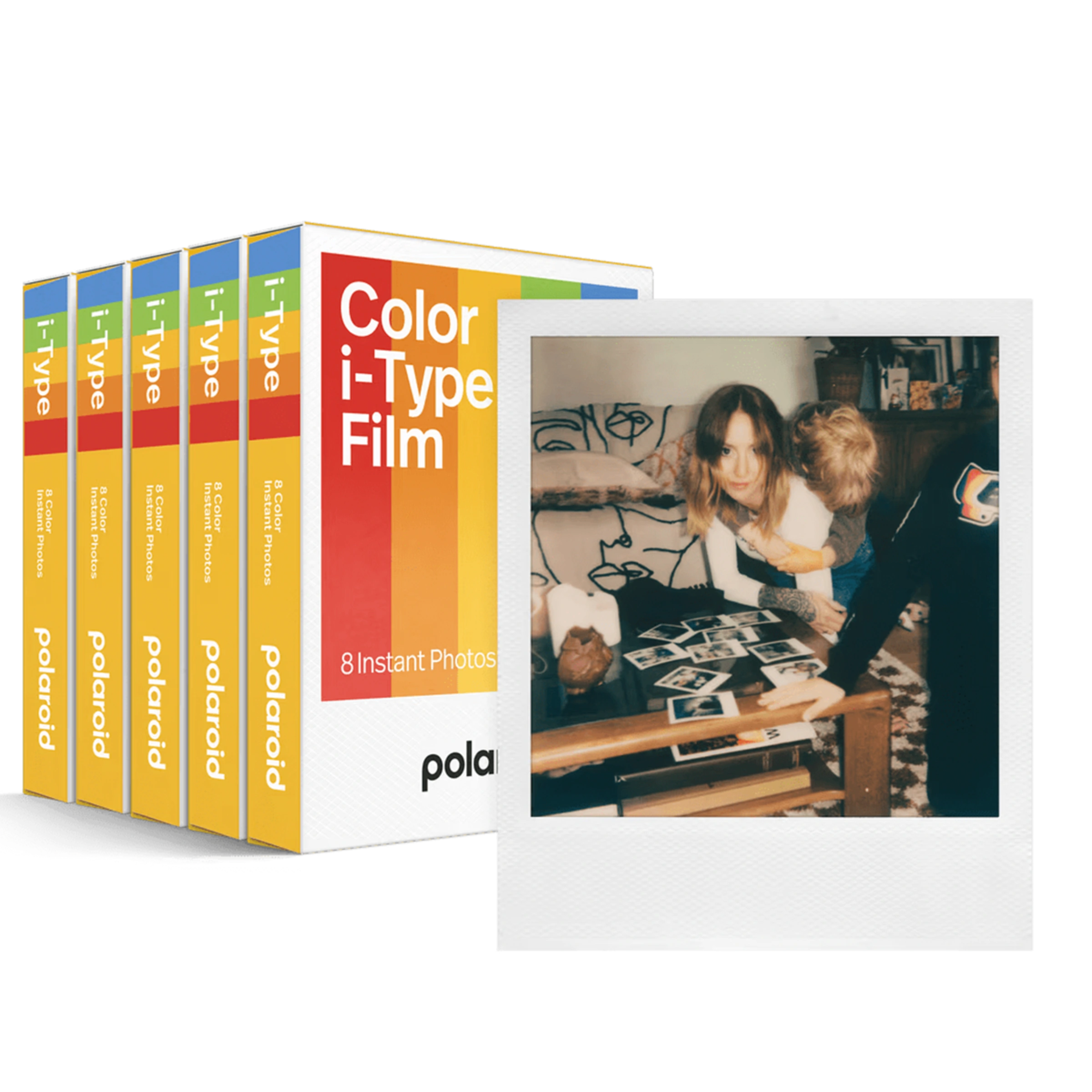 Фотопленка Polaroid Color i-Type Film Five Pack [40 кадров] (6010)