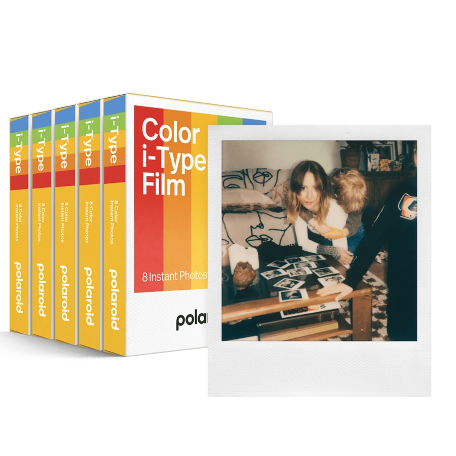 Фотоплівка Polaroid Color i-Type Film Five Pack [40 кадрів] (6010)