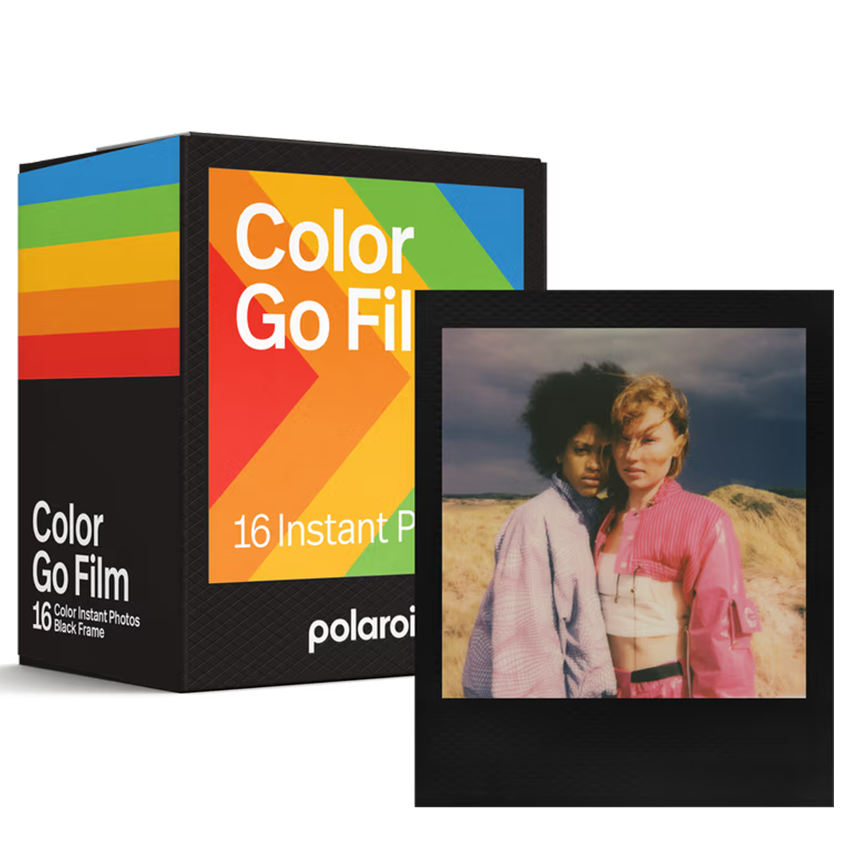 Фотопленка Polaroid Go Color Film Double Pack - Black Frame [16 кадров] (6211)