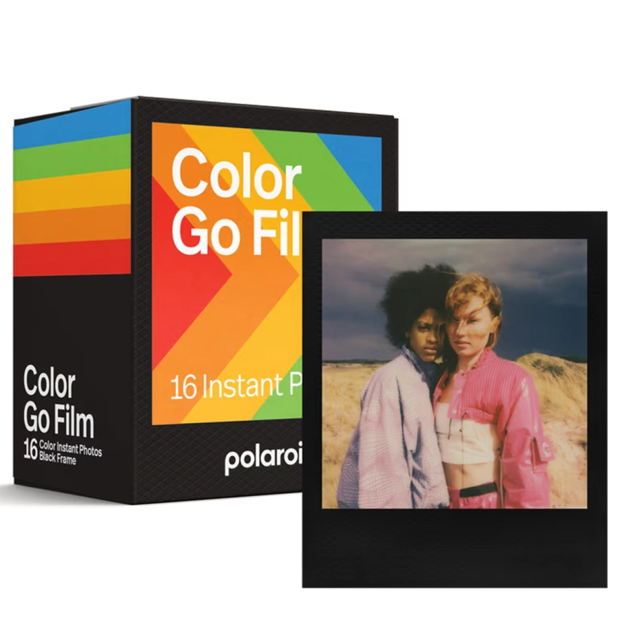 Фотоплівка Polaroid Go Color Film Double Pack - Black Frame [16 кадрів] (6211)