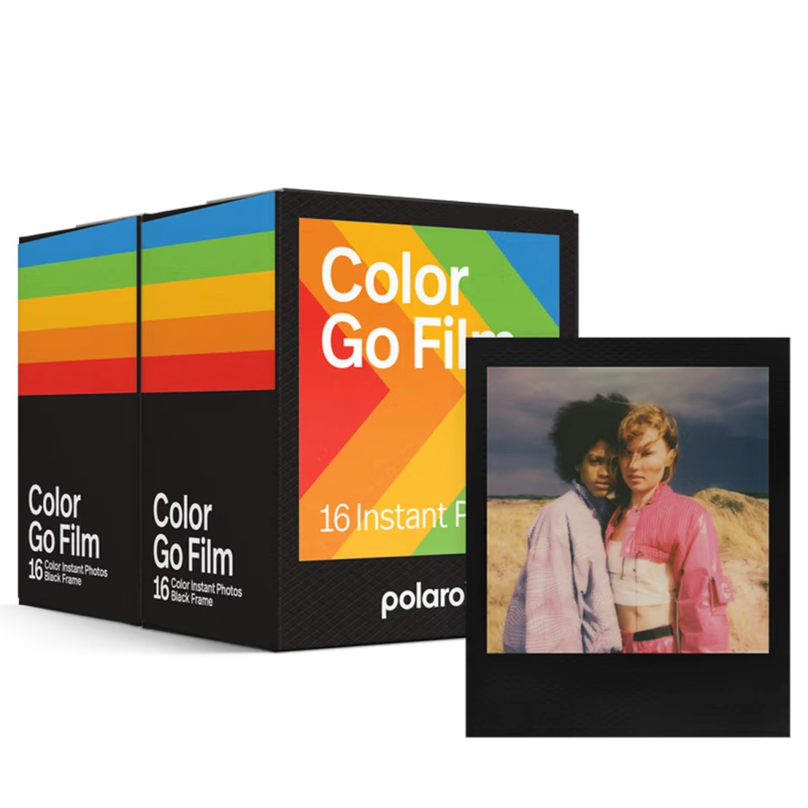 Фотоплівка Polaroid Go Color Film Double Pack - Black Frame x2 [32 кадри] (6211-2X)