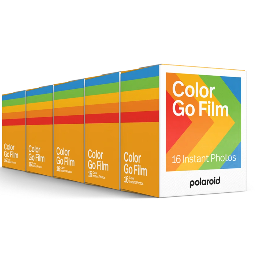 Фотоплівка Polaroid Go Color Film Double Pack x5 [80 кадрів] (006017‑5X)