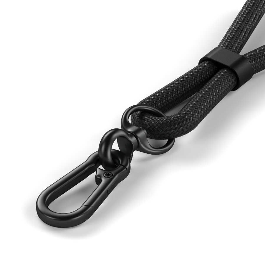 Кабель-ремінець для зарядки та носіння телефону Satechi OntheGo USB-C Lanyard Cable 1.5 m 60W - Black (ST-LOTGLK)
