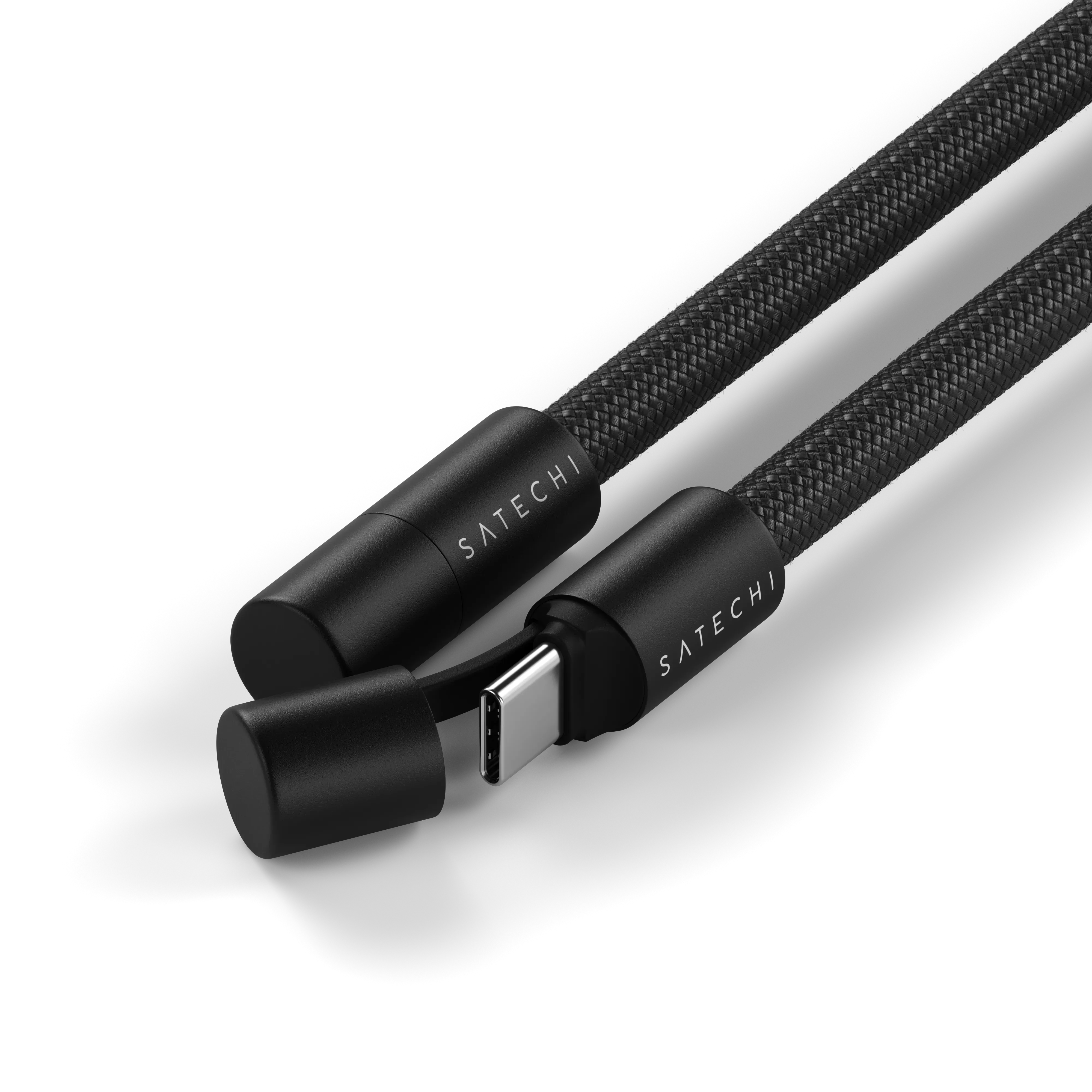 Кабель-ремінець для зарядки та носіння телефону Satechi OntheGo USB-C Lanyard Cable - Black (ST-LOTGLK)