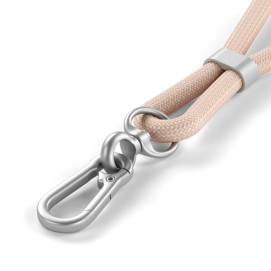 Кабель-ремінець для зарядки та носіння телефону Satechi OntheGo USB-C Lanyard Cable 1.5 m 60W - Desert Rose (ST-LOTGLR)