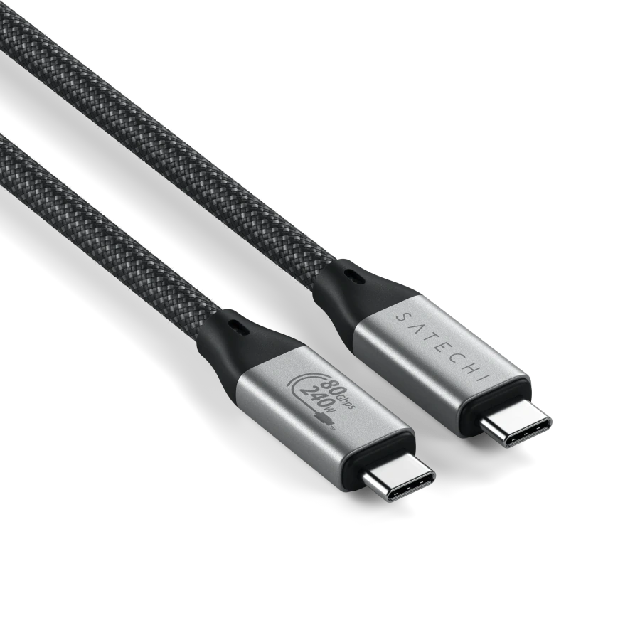 Кабель Satechi USB4 V2 Pro 240W Cable 1m [40Gbps, 8K] (ST-YU4120K)