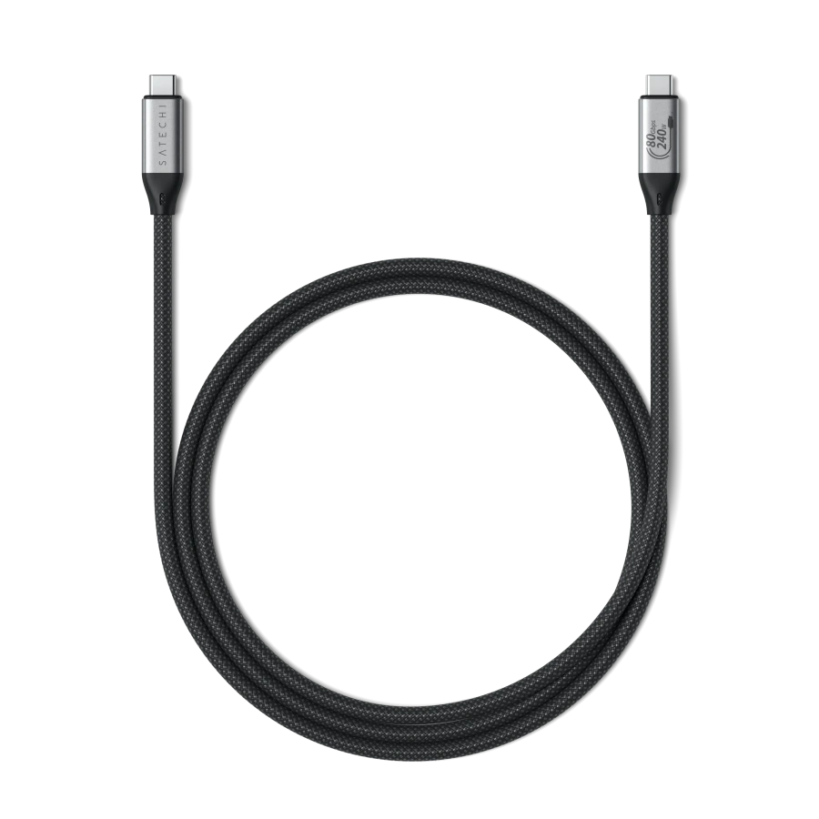 Кабель Satechi USB4 V2 Pro 240W Cable 1m [40Gbps, 8K] (ST-YU4120K)
