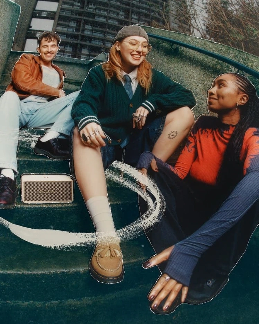 Колонка Marshall Middleton II Cream (1007429)