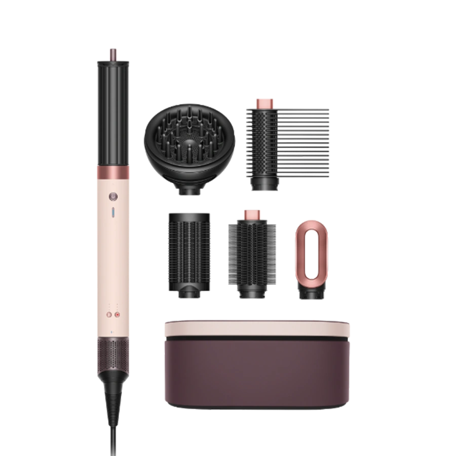 Мультистайлер-фен Dyson Airwrap Co-anda2x Multi-styler & Dryer Curly+Coily - Ceramic Pink/Rose Gold (598808-01) EU