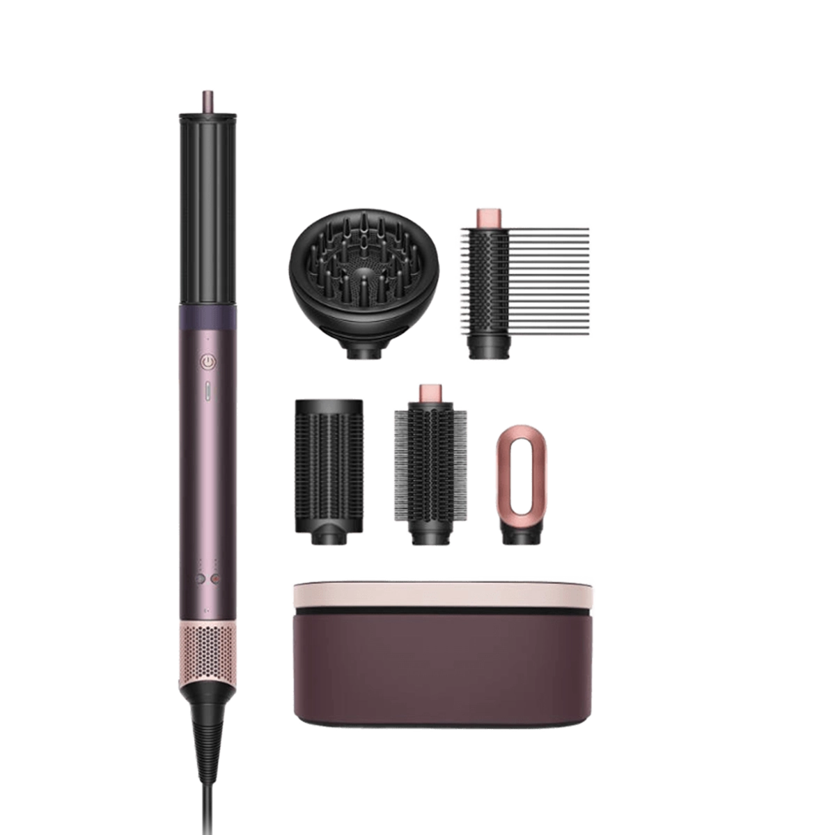 Мультистайлер-фен Dyson Airwrap Co-anda2x Multi-styler & Dryer Curly+Coily - Jasper Plum EU