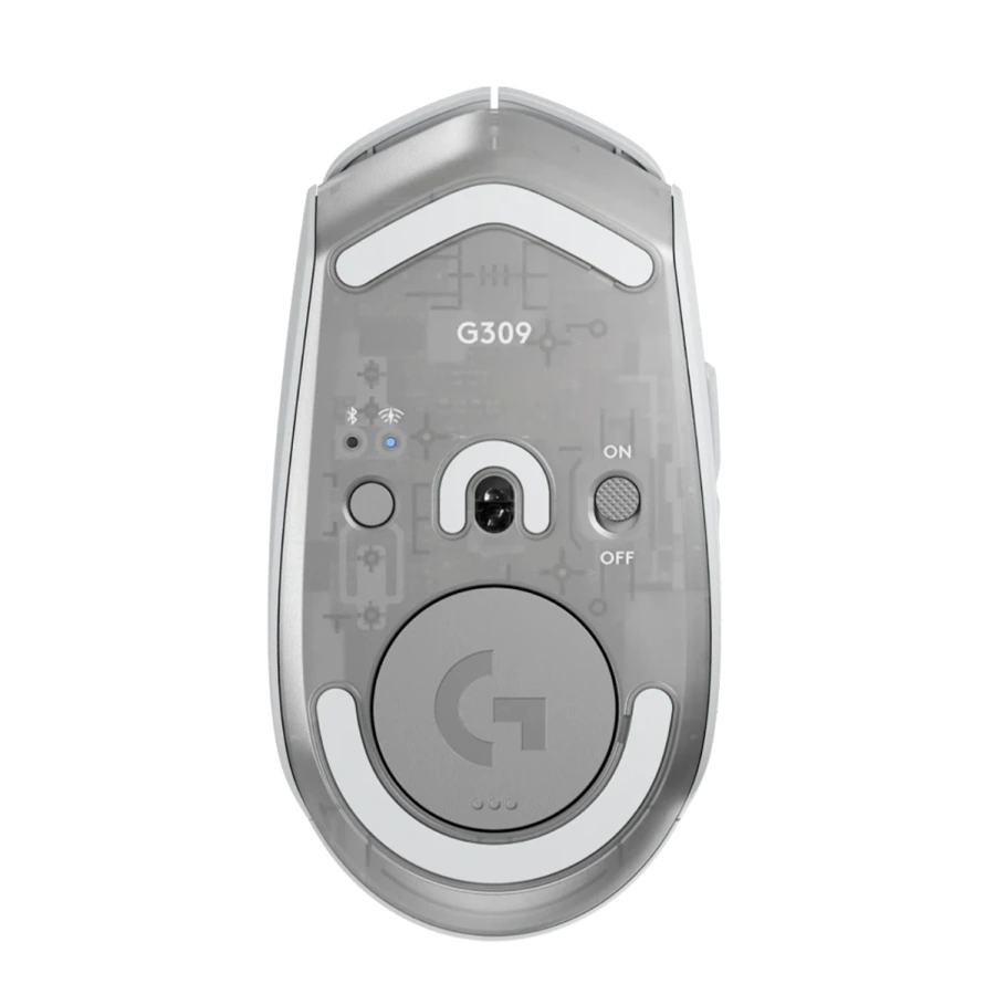 Миша Logitech G309 LIGHTSPEED Wireless Mouse - White (910-007207)