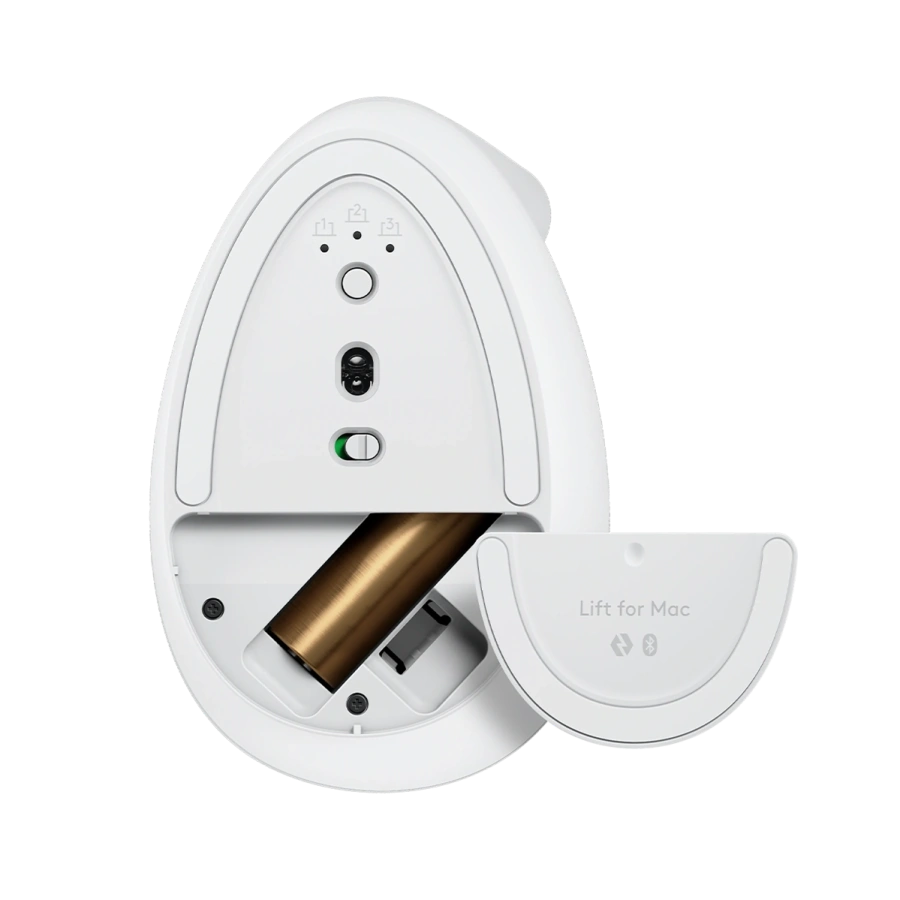 Миша Logitech Lift Vertical Ergonomic Mouse - Off-White (910-006475)