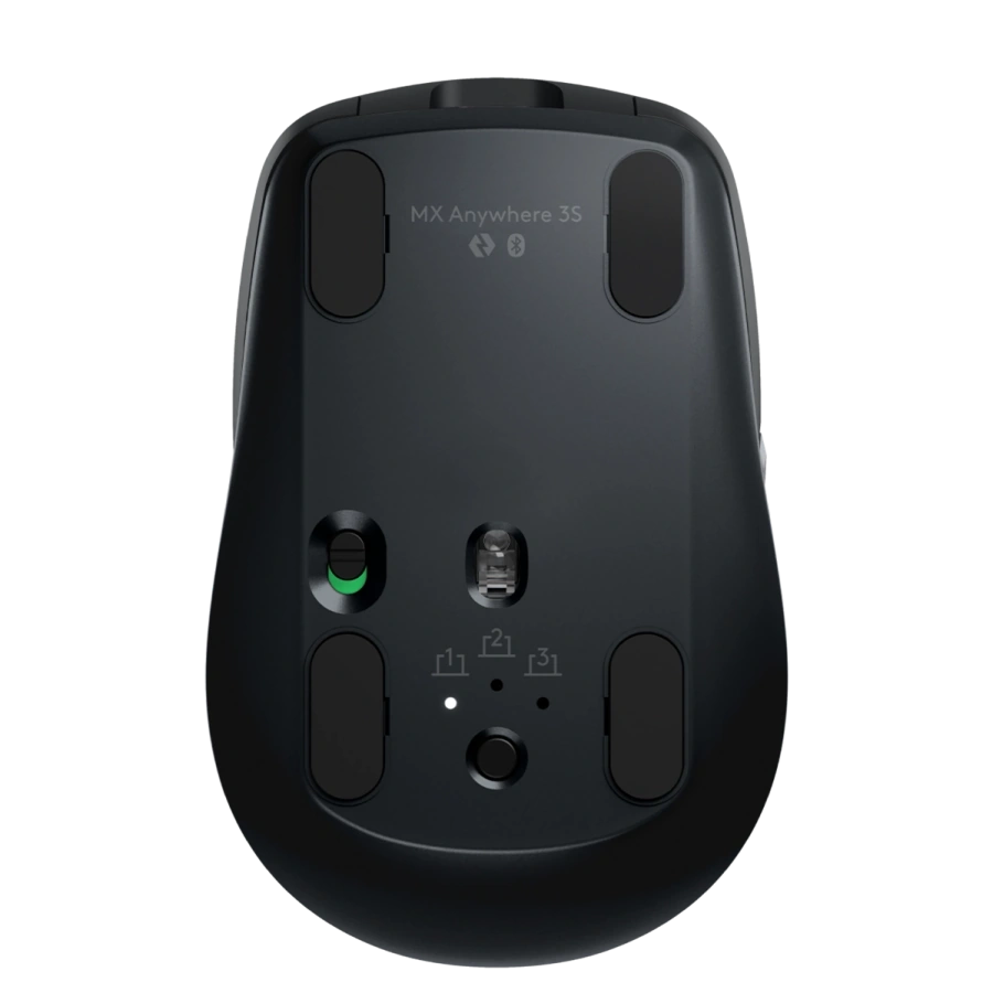 Миша Logitech MX Anywhere 3S Ergonomic Mouse - Black (910-006928)