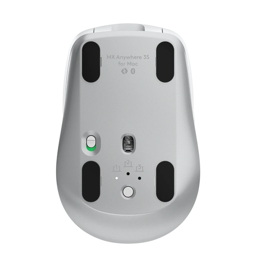 Мышь Logitech MX Anywhere 3S Ergonomic Mouse for Mac - Pale Gray (910-006946)
