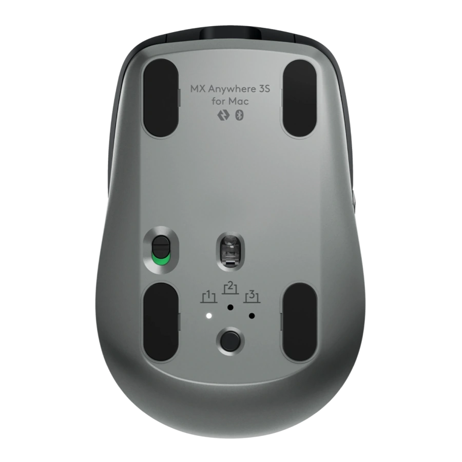 Мышь Logitech MX Anywhere 3S Ergonomic Mouse for Mac - Space Gray (910-006947)