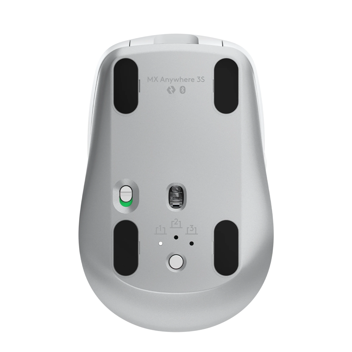 Мышь Logitech MX Anywhere 3S Ergonomic Mouse - Pale Grey (910-006930)