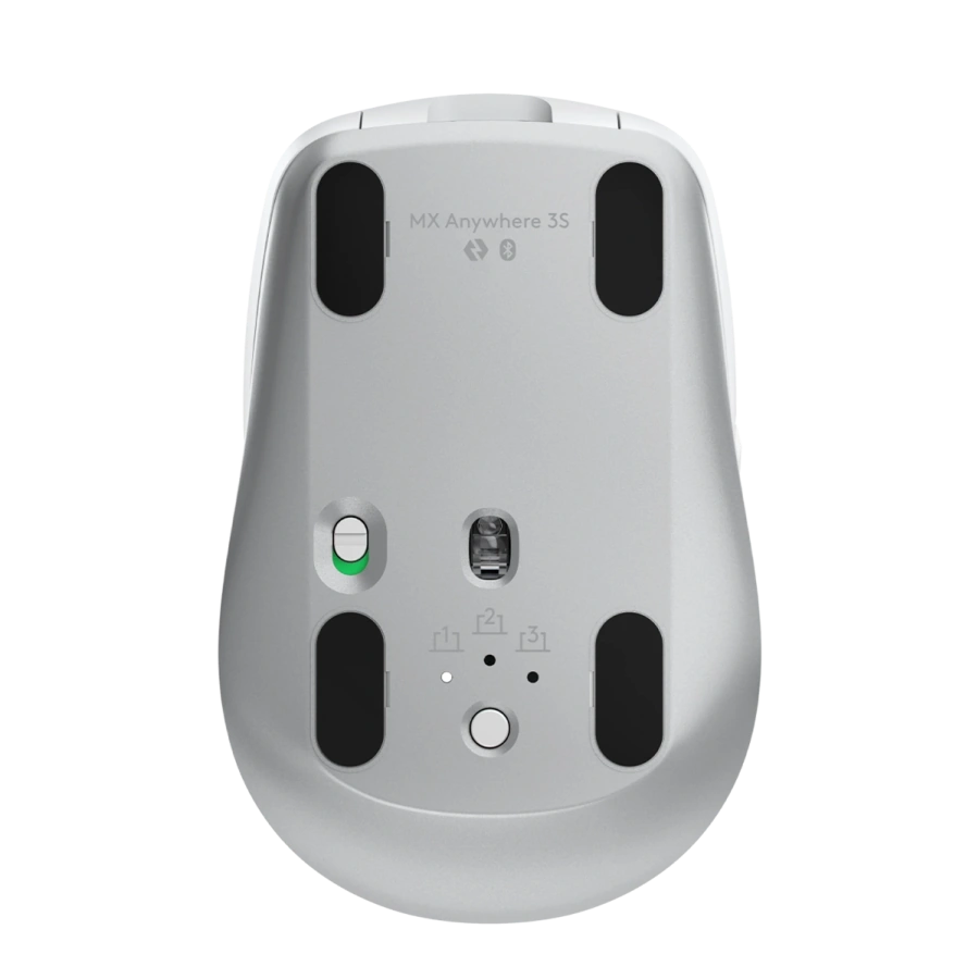 Мышь Logitech MX Anywhere 3S Ergonomic Mouse - Pale Grey (910-006930)