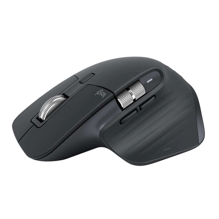 Мышь Logitech MX Master 3S Ergonomic Mouse - Graphite - Bluetooth Edition (910-007499)