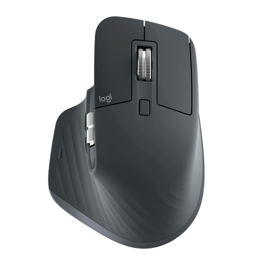 Мышь Logitech MX Master 3S Ergonomic Mouse - Graphite - Bluetooth Edition (910-007499)