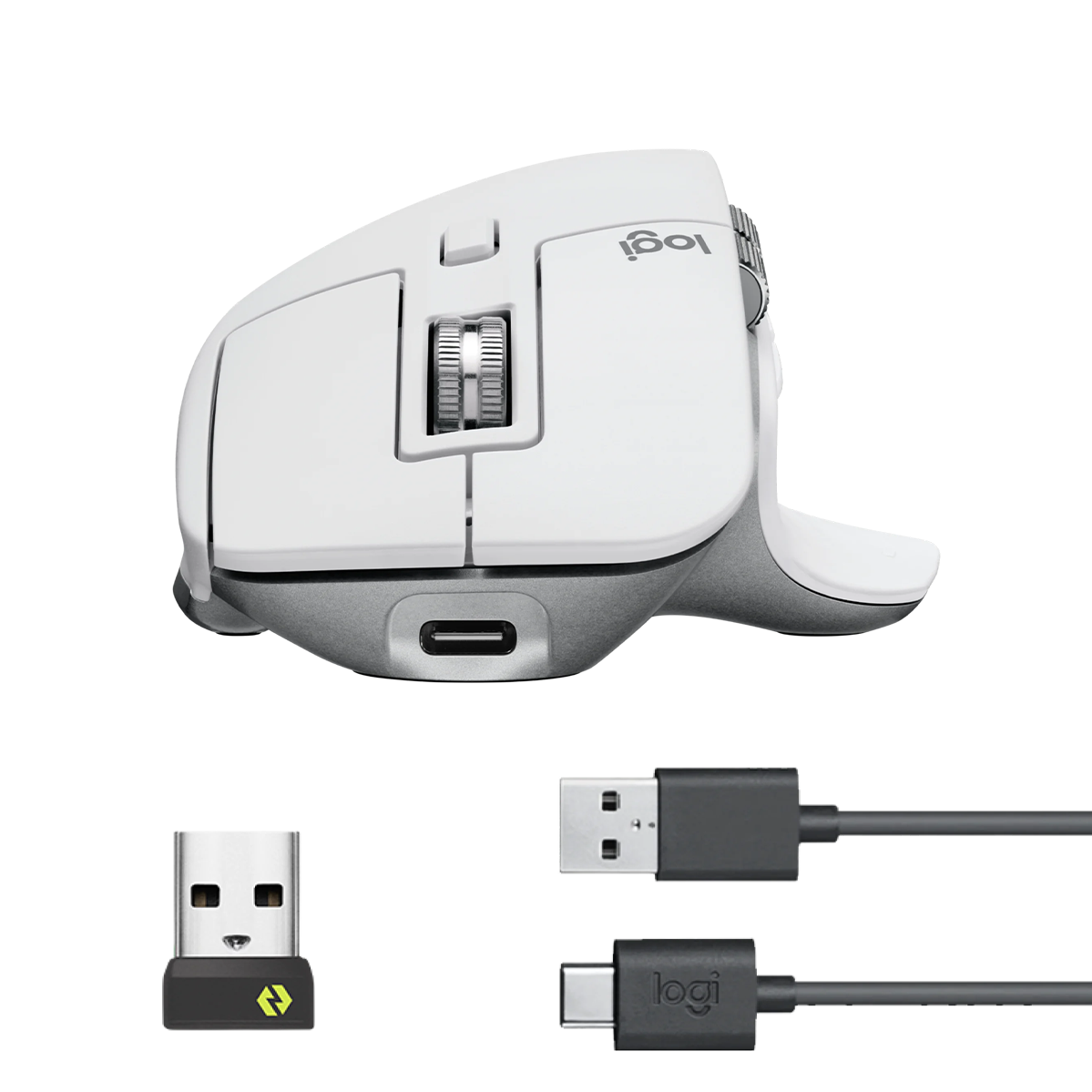 Миша Logitech MX Master 3S Ergonomic Mouse - Pale Grey (910-006560)