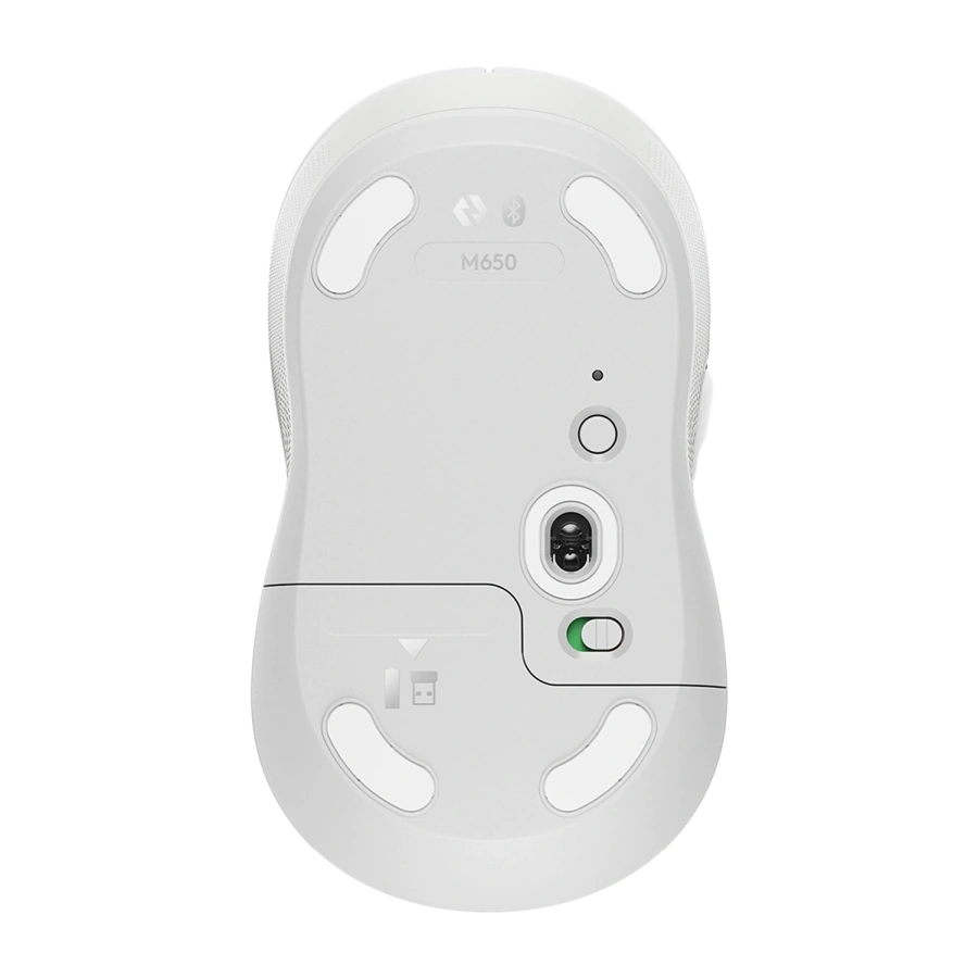 Мышь Logitech Signature M650 Wireless Mouse - Off-White (910-006255)