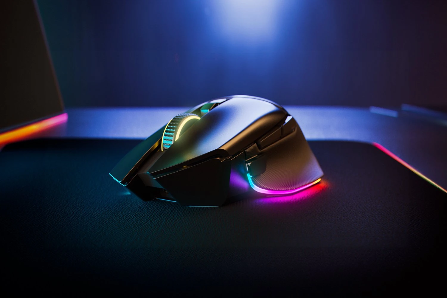 Мышь Razer Basilisk V3 Pro 35K Fully Customizable Wireless Ergonomic RGB Gaming Mouse - Black (RZ01-05240100-R3G1)