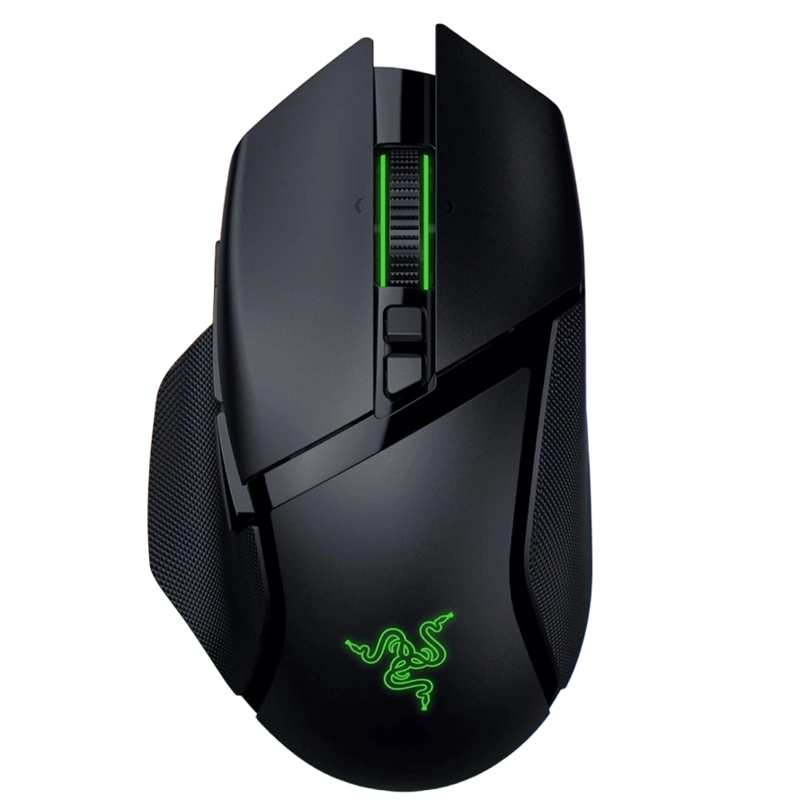 Мышь Razer Basilisk V3 Pro 35K Fully Customizable Wireless Ergonomic RGB Gaming Mouse - Black (RZ01-05240100-R3G1)