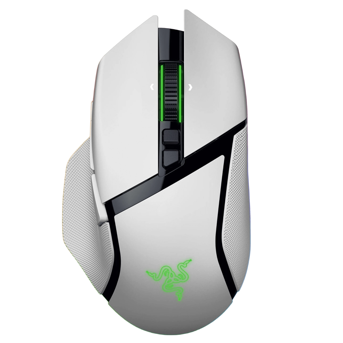 Миша Razer Basilisk V3 Pro 35K Fully Customizable Wireless Ergonomic RGB Gaming Mouse - White (RZ01-05240200-R3G1)