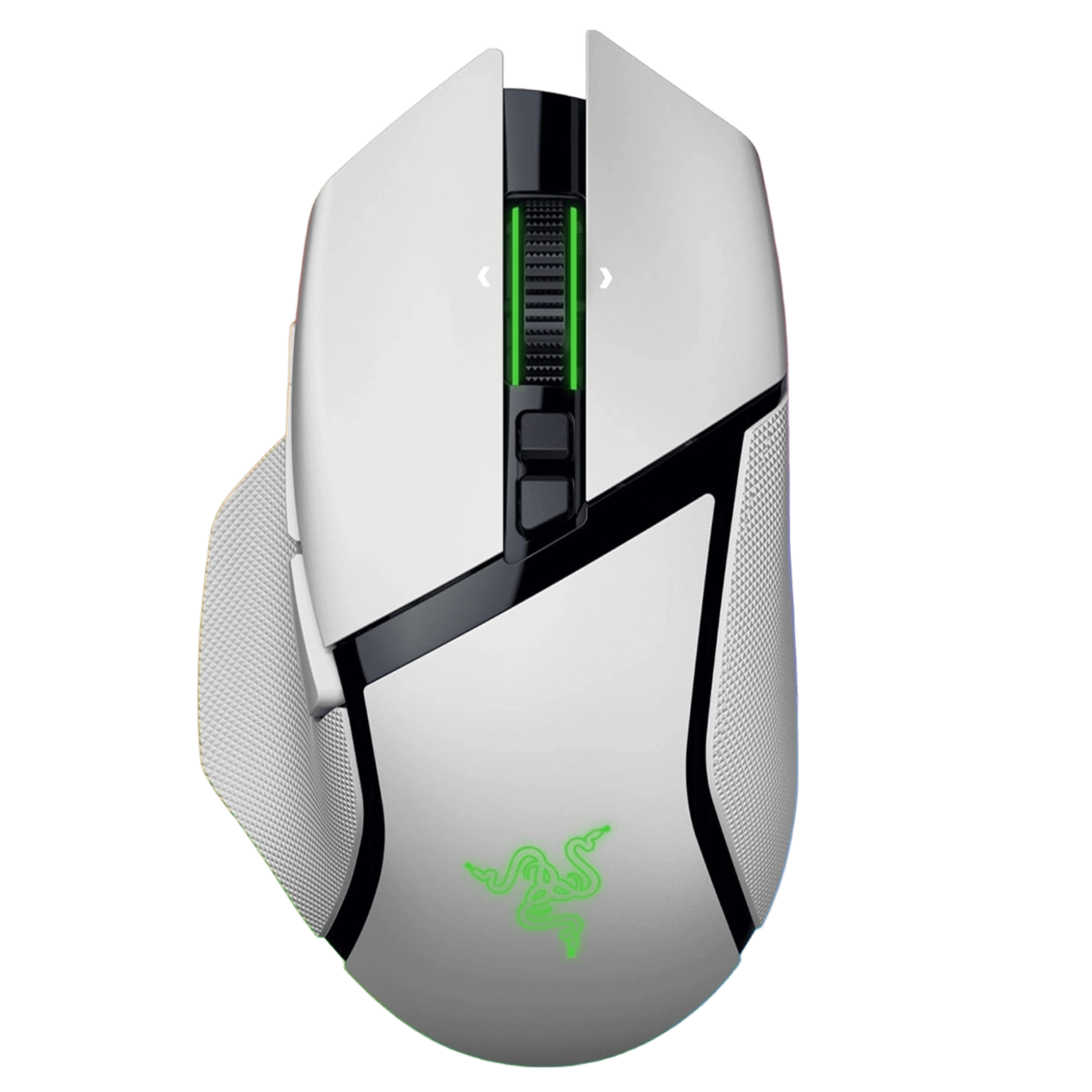 Миша Razer Basilisk V3 Pro 35K Fully Customizable Wireless Ergonomic RGB Gaming Mouse - White (RZ01-05240200-R3G1)