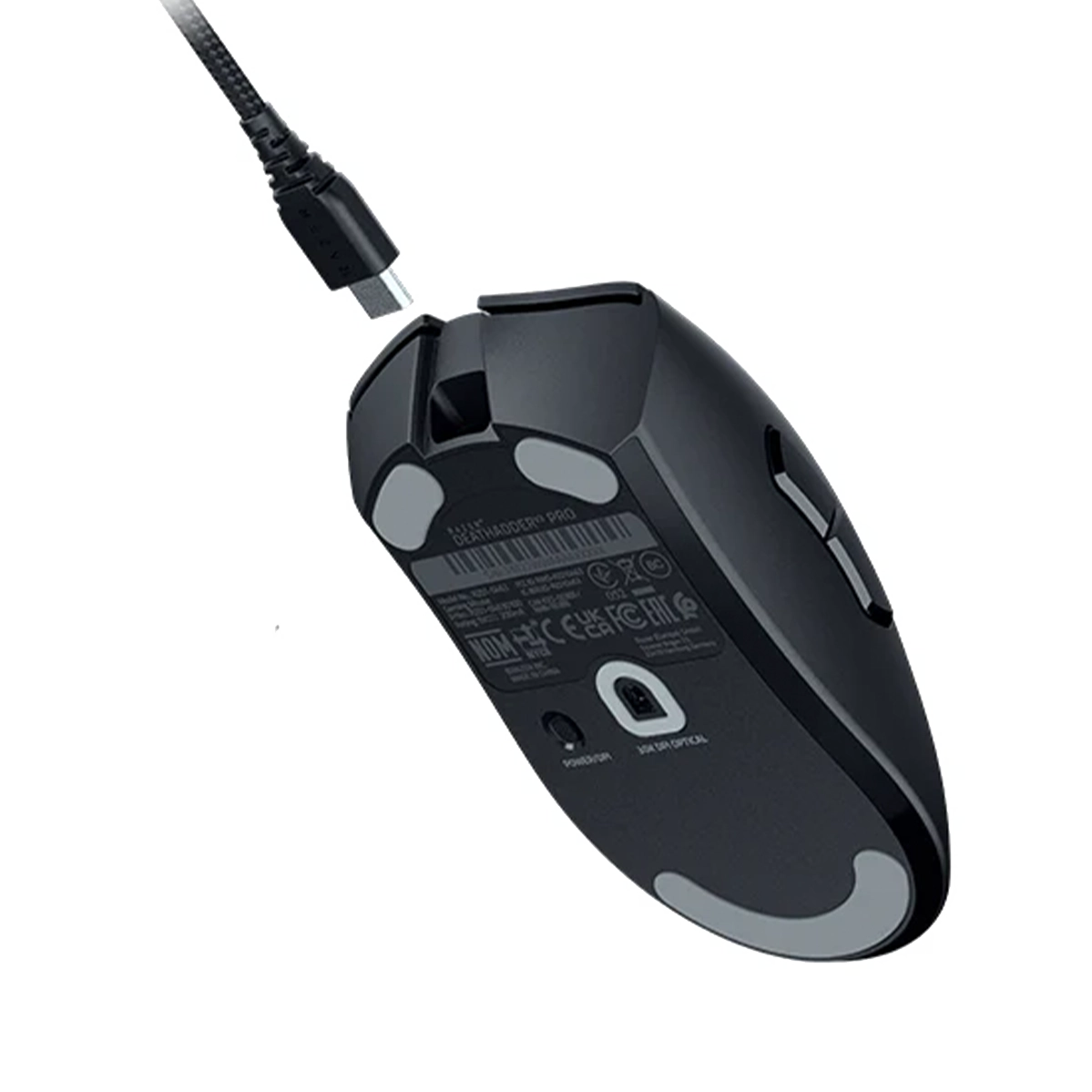 Миша Razer DeathAdder V3 Pro Ultra-lightweight Wireless Ergonomic Esports Mouse - Black (RZ01-04630100-R3G1)