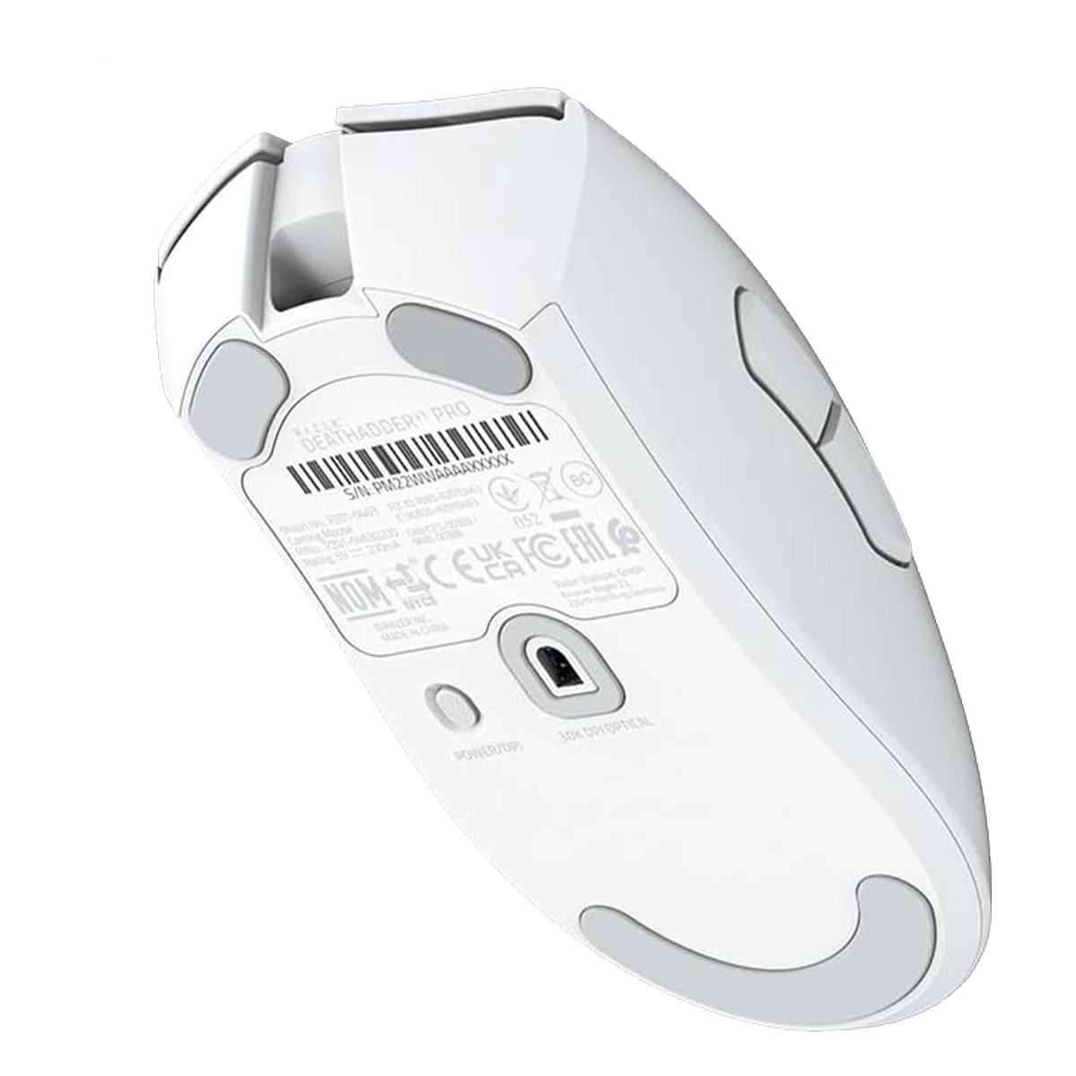 Миша Razer DeathAdder V3 Pro Ultra-lightweight Wireless Ergonomic Esports Mouse - White (RZ01-04630200-R3G1, RZ01-04630200-R3A1)